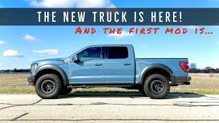 The Rebel's gone and the new truck is here!!...the first mod is... #fordraptor