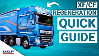 DAF MY2017 | XF/CF Regeneration Quick Guide | DAF Driver Academy