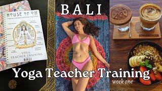 HOUSE OF OM BALI Yoga Teacher Training Vlog  Week 1/3