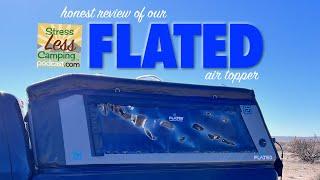 Our honest review of the Flated 6' 4" inflatable pickup topper for Overlanding