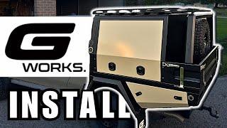 G WORKS TRAY AND CANOPY INSTALL | 79 SERIES LANDCRUISER PART 8