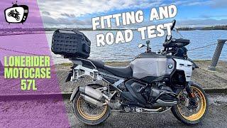 Lonerider Motocase 57L | fitting and road test on BMW 1300 GSA