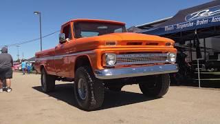 1966 Chevy K10 4x4 pickup truck honey at the LoneStar Throwdown Conroe Texas 66 C/K Chevrolet truck