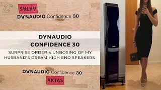 Dynaudio Confidence 30 High End Speakers Unboxing | Design Review | Surprise an audiophile Husband