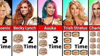 Every WWE Women's Championship ( Ranked By Number Of Reigns )