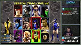 @Summoning666 is playing MKII on FightCade with Malario80 8-1-21