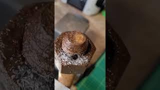 Removing Rusted Nut From Bolt #shorts