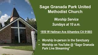 Sunday Worship 10-13-2024