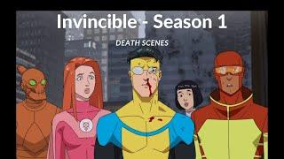 Invincible - Season 1 - Review/Commentaries of some deaths scenes