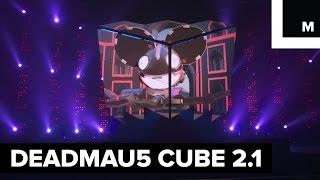 deadmau5 built a giant LED cube for a DJ booth