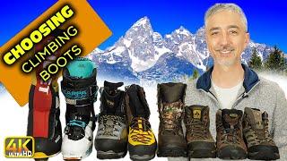 What Boots Do You Buy For Climbing? (4k UHD) #climbing #mountaineering