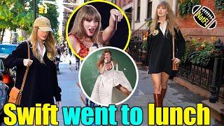 Taylor Swift went to Lunch with Troupe of Dancers in Paris before starting Day 2