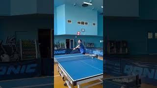 "Silent but Deadly: The Ghost Serve Phenomenon in Table Tennis!" #moberly #sherwinremata