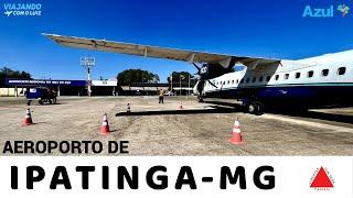 CONHECENDO A CIDADE E O AEROPORTO DE IPATINGA-MG, E VOANDO PARA CAMPINAS-SP