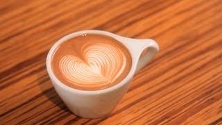 How to Pour a Rippled Heart | Latte Art