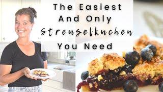 The Easiest and Only Streuselkuchen Recipe you Need (Crumb Cake)