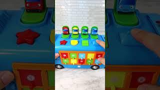 Satisfying with Unboxing & Review Miniature School Bus Car Transporter Toys Video | ASMR Videos