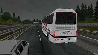 Euro Truck Simulator 2 Bus trip to Genova with MB 0403