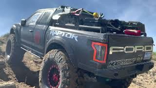 Ford Raptor F-150 RC Crawler | uphill battle