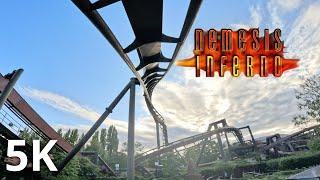 Nemesis Inferno POV 5K60 FPS // Thorpe Park - Frontseat