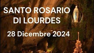 Il Santo Rosario di Lourdes di oggi - Sabato 28 Dicembre 2024