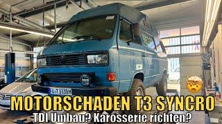 Engine failure VW T3 Syncro? What happens next?