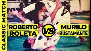 OLD SCHOOL BJJ: Roberto 'Roleta' Magalhães vs Murilo Bustamante Jiu Jitsu Match IBJJF  1998 Mundials