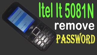 How to remove password on Itel It 5081N