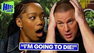 Channing Tatum & Naomi Ackie Talk Blink Twice & Reveal Their Most Embarrassing Auditions