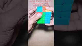 How to solve parity problem in 5 *5 cube # viral # trending # ytshortt # cubing # cool pattern