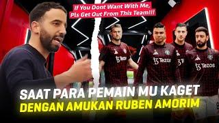 Hari Kedua Amorim Di Carrington!! Baru Datang & Ketemu Pemain Setan Merah, Ruben Amorim Lngsg Marah²