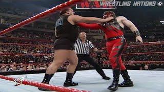 Kane vs The Big Show WWF Championship