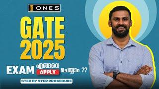 HOW TO APPLY FOR GATE 2025 | STEP BY STEP PROCEDURE | ONES