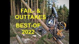 *FAIL & OUTTAKES* BEST OF 2022 • by Forestmachine Impressions • Drones • Cameras • Machines