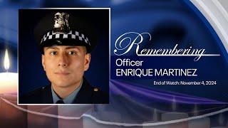 Funeral service for slain Chicago Police Officer Enrique Martinez