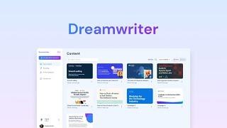 Dreamwriter Lifetime Deal - Create branded marketing campaigns & sales collateral with help of AI