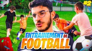 DEUXIÈME ENTRAINEMENT DE MON PETIT FRÈRE AU FOOT AVANT SON INSCRIPTION AU CLUB! (une bagarre éclate)