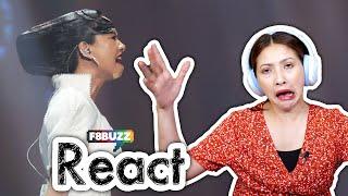 Reaksi Guru Vokal Reaction • Marsha Milan • KEMBALI TERANG @ AJL37 • F8Buzz React