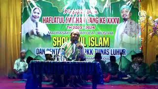 Ceramah Lucu Kiyai Hasan Basri Majelis Ta'lim Al-Fadholi Harlah Ke 35 Sholehul Islam