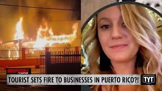 Female Tourist Sets FIRE To Local Businesses During Tropical Vacation, Allegedly