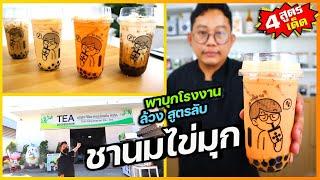 ชานมไข่มุก 4 เมนูเด็ดที่ขายดีที่สุด (พาบุกโรงงานไปเรียนฟรี) ใครอยากมีร้านชาไข่มุก ห้ามพลาด : เชฟแว่น