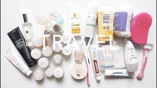 Travel Skincare Bag | Packing A Full Routine for Months Away