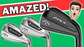 WASN’T EXPECTING THIS! Callaway Apex Ai200 Ai300 Ti Fusion Irons