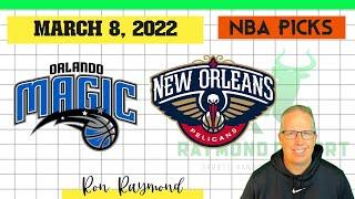 Orlando Magic vs  New Orleans Pelicans Prediction 3/9/22 -  Free NBA Picks