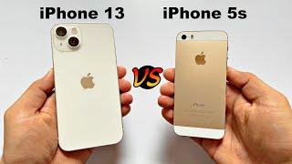 iPhone 13 vs iPhone 5s Speed Test in 2022| SURPRISING! (HINDI)