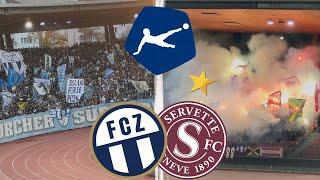 FC Zürich vs. Servette FC - Stadionvlog | Erste Heimniederlage!| TRAUMTOR Freistoss Servette!