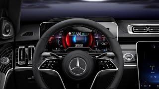 New Mercedes S CLASS 2021 - 3D DIGITAL COCKPIT, new MBUX features & AMBIENT LIGHTS