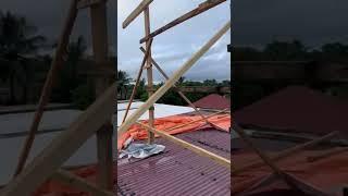 Building in Liberia: Disaster Strikes!!!!! Re-roofing