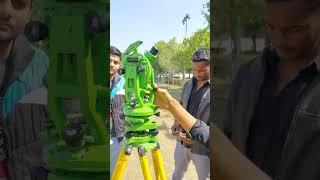 Theodolite Survey!! Left face !right face! swinging Transiting   #shorts #viral #trending