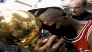 Michael Jordan first NBA Championship